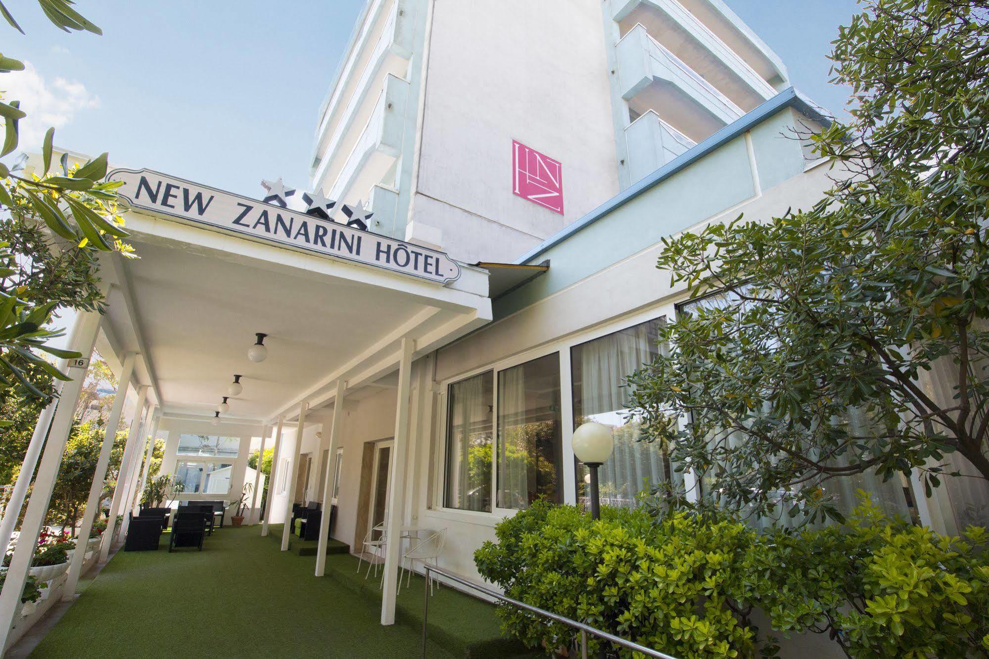 Hotel Zanarini In Centro A Riccione Eksteriør billede